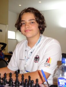 Laertes im DSB-Trikot bei der Jugendweltmeisterschaft u14 2024