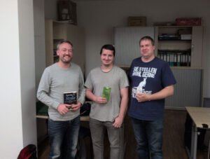 Axel (1.), Janek (2.), Thomas (3.)